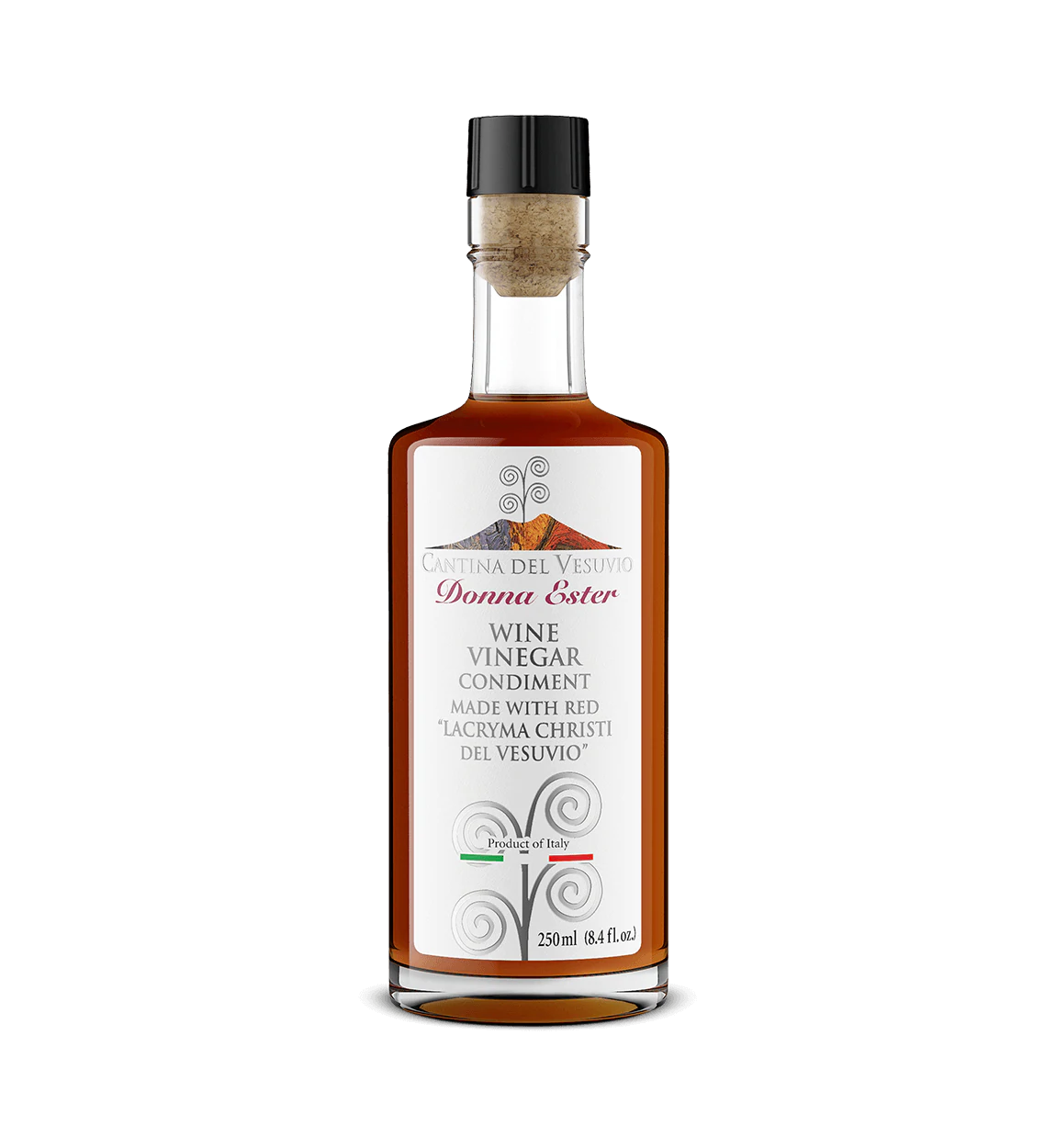 Wine Vinegar Condiment from Red Vesuvio Lacryma Christi DOC "Donna Ester"