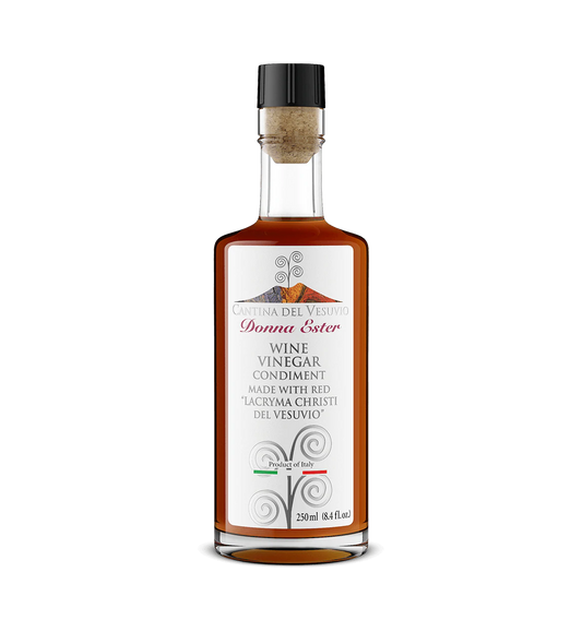 Wine Vinegar Condiment from Red Vesuvio Lacryma Christi DOC "Donna Ester"
